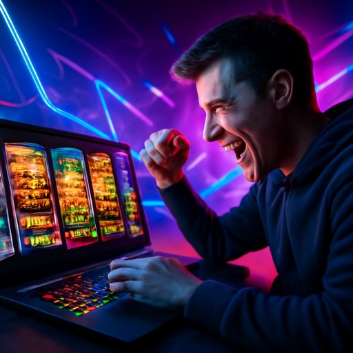 tk99 player comparing slot themes on laptop